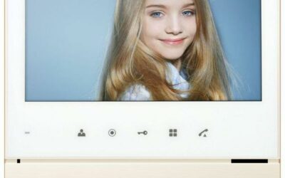 Monitor CDV-70H WHITE COMMAX 7″ z serii „Fine View” z doświetleniem LED, 230V AC