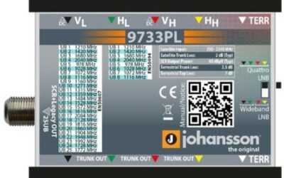 Multiswitch Unicable II Johansson 9733PL ver.2 – 5/1 dCSS/dSCR