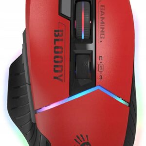 Mysz komputerowa A4tech Bloody W95 Max USB Sports Red