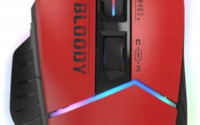 Mysz komputerowa A4tech Bloody W95 Max USB Sports Red