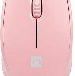 MYSZ NATEC STORK BEZPRZEWODOWA 1600DPI RÓŻOWA OPTYCZNA USB