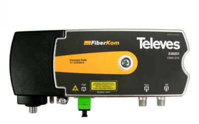 Nadajnik optyczny FiberKom SMATV (bez kanału zwrotnego) 1310nm, Po 3dBm