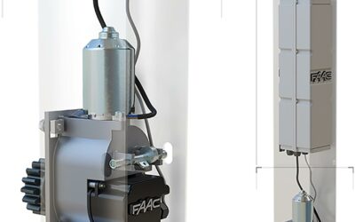 Napęd/siłownik FAAC C4000I do bramy przesuwnej w słupku (109001)