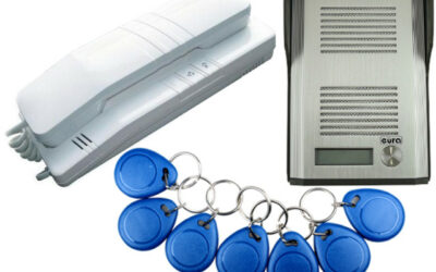 Domofon EURA ADP-41A3 1-rodzinny z czytnikiem RFID (RL-3203ID)