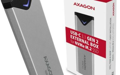 Obudowa dysku m.2 Axagon EEM2-UG2 USB-C 3.2 Gen 2 – M.2 NVMe