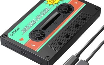 Obudowa dysku Orico 2580C3-V1-BK-EP SATA 2,5″ USB-C 6Gbps kaseta