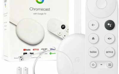 Odtwarzacz multimedialny Google Chromecast 4K z Google TV