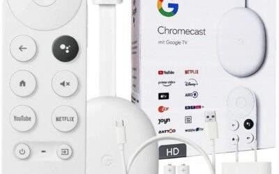 Odtwarzacz multimedialny Google Chromecast HD z Google TV