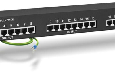 OGRANICZNIK PRZEPIĘĆ AXON-MULTINET-24 ETHERNET RACK