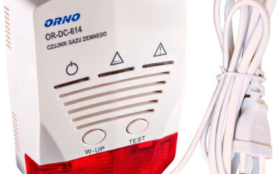 Czujnik OR-DC-614 gazu ziemnego, metanu, CNG, LNG, 230V ORNO