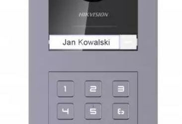 Panel bramowy modułowy Hikvision kamera + szyfrator