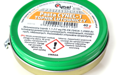 PASTA LUTOWNICZA CYNEL-1 40G DO LUTOWANIA MIĘKKIEGO