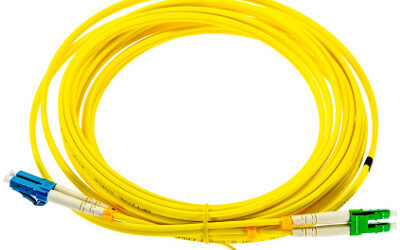 PATCHCORD ŚWIATŁOWODOWY SM 5M DUPLEX 9/125, LC/APC-LC/UPC 3.0MM