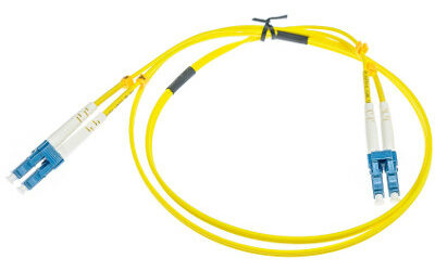 PATCHCORD ŚWIATŁOWODOWY SM 1M DUPLEX 9/125, LC/UPC-LC/UPC