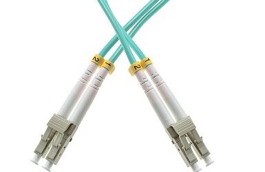 PATCHCORD ŚWIATŁOWODOWY MM 1M DUPLEX 50/125um OM3, LC/UPC-LC/UPC