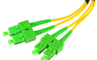 PATCHCORD ŚWIATŁOWODOWY SM 2M DUPLEX 9/125, SC/APC-SC/APC 3MM