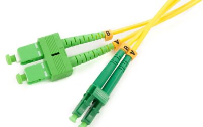 PATCHCORD ŚWIATŁOWODOWY SM 3M DUPLEX 9/125, SC/APC-LC/APC
