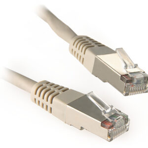 PATCHCORD KAT5E FTP 10M SZARY