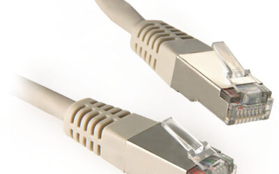 PATCHCORD KAT5E FTP 10M SZARY
