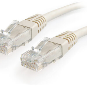 PATCHCORD KAT5E UTP 10M SZARY