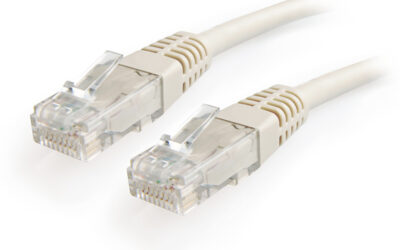 PATCHCORD KAT6 UTP 10M SZARY