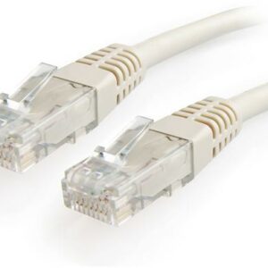PATCHCORD KAT.6 UTP 0,25m SZARY