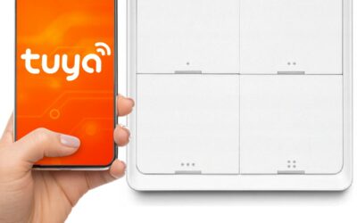 Pilot przycisk ZigBee TUYA SC04 Smart 4 kanały 12 scen