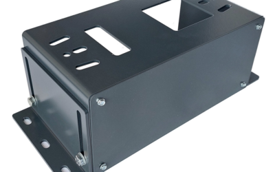 Podstawa montażowa 15,5-24cm OCYNK RAL7016 pod napędy NICE, FAAC, GENIUS, BENINCA, KEY, CAME, ROGER