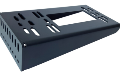 Podstawa montażowa na słup OCYNK RAL7016 pod napędy NICE, FAAC, GENIUS, SOMFY, BFT, DEA, CAME, GISE