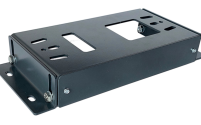 Podstawa montażowa 6,5-10,5cm OCYNK RAL7016 pod napędy NICE, FAAC, GENIUS, BENINCA, KEY, CAME, ROGER