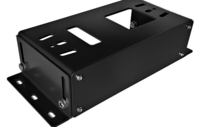 Podstawa montażowa 10,5-16cm OCYNK RAL7016 pod napędy NICE, FAAC, GENIUS, BENINCA, KEY, CAME, ROGER