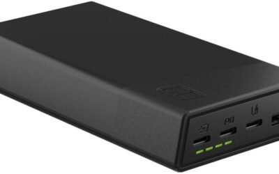 POWERBANK Green Cell PowerPlay20S 20000mAh PD 22,5W QC 3.0 3x USB-C CZARNY