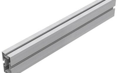 Profil aluminiowy PV wzmocniony z kanałami teowymi 4400mm KENO (K-25-4400-3T)