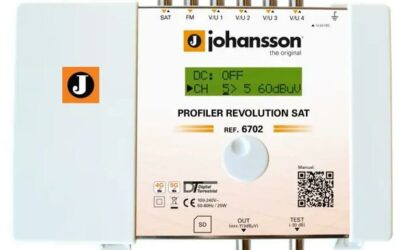 Programowalny wzmacniacz wielozakresowy Johansson PROFILER Revolution 6702 SAT