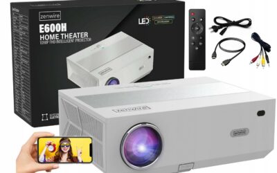 Projektor Zenwire e600h Android 9.0 WiFi Full HD 4K 13500lm