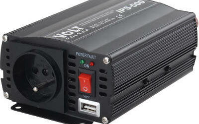 PRZETWORNICA VOLT POLSKA IPS-500 12V / 230V 350/500 W