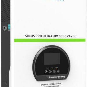 Przetwornica inwerter solarny Volt Polska SinusPro Ultra-HV 6000 24V/230V 3000/6000W 80A MPPT (450V)