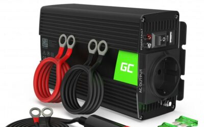 PRZETWORNICA NAPIĘCIA INWERTER Green Cell 24V / 230V 300W/600W CZYSTA SINUSOIDA INV14