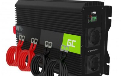 PRZETWORNICA NAPIĘCIA INWERTER Green Cell PRO 12V / 230V 3000W/6000W MODYFIKOWANA SINUSOID INVGC12