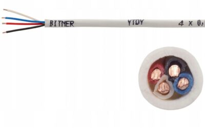 PRZEWÓD ALARMOWY DOMOFONOWY BITNER YTDY 12X0,5 – 100M