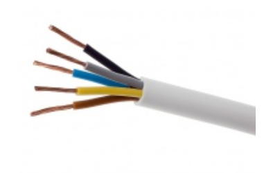 Przewód elektryczny giętki linka H05VV-F OWY 5x4mm2 300/500V ELEKTROKABEL 1m