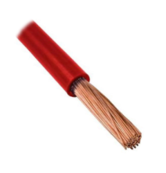 Przewód linka LgY 1x4mm2 450/750 V CZERWONY 1mb