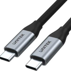 Kabel USB Unitek USB-C na USB-C 10Gbps 4K 60Hz 20V/5A | Przewód USB,