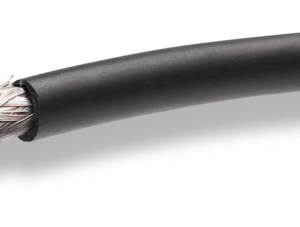 PRZEWÓD KONCENTRYCZNY NS100 TRI ŻELOWANY CZARNY 1m