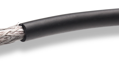 PRZEWÓD KONCENTRYCZNY NS100 TRI ŻELOWANY CZARNY 1m