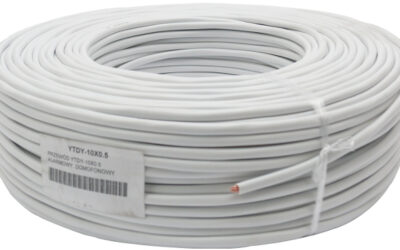 PRZEWÓD ALARMOWY DOMOFONOWY YTDY 10X0,5 – 100M; 5632K