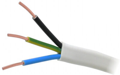 Przewód elektryczny drut płaski YDYp 450/750V 3×2,5mm2 100m MERCOR