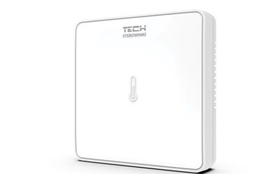 Przewodowy czujnik pokojowy biały C-7P Tech Sterowniki