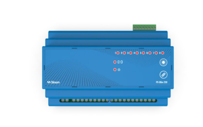 Przewodowy przekaźnik na szynę din niebieski PS-08M 230 Tech Sterowniki