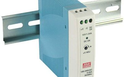 ACO PS-MDR-20-15 Zasilacz prądu stałego, na szynę DIN, z podłączeniem PE